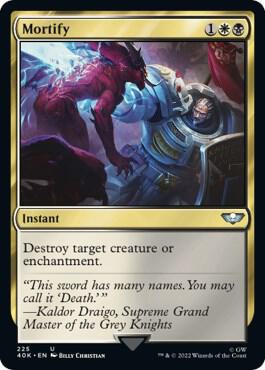 Mortify (Surge Foil) [Universes Beyond: Warhammer 40,000] 225