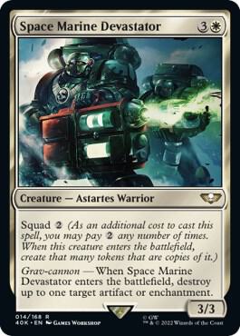 Space Marine Devastator (Surge Foil) [Universes Beyond: Warhammer 40,000] 14