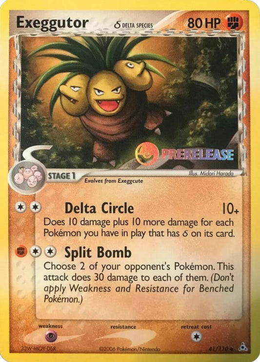 Exeggutor (Delta Species) - 41/110 (Prerelease) [Nintendo Promos] 41/110