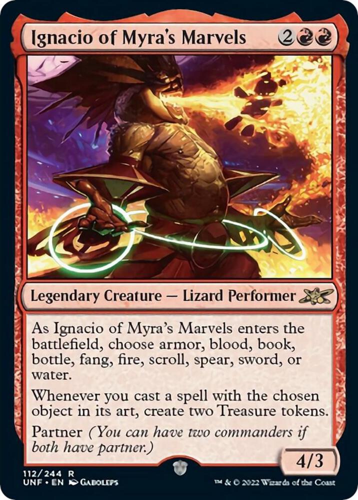 Ignacio of Myra's Marvels [Unfinity] 112