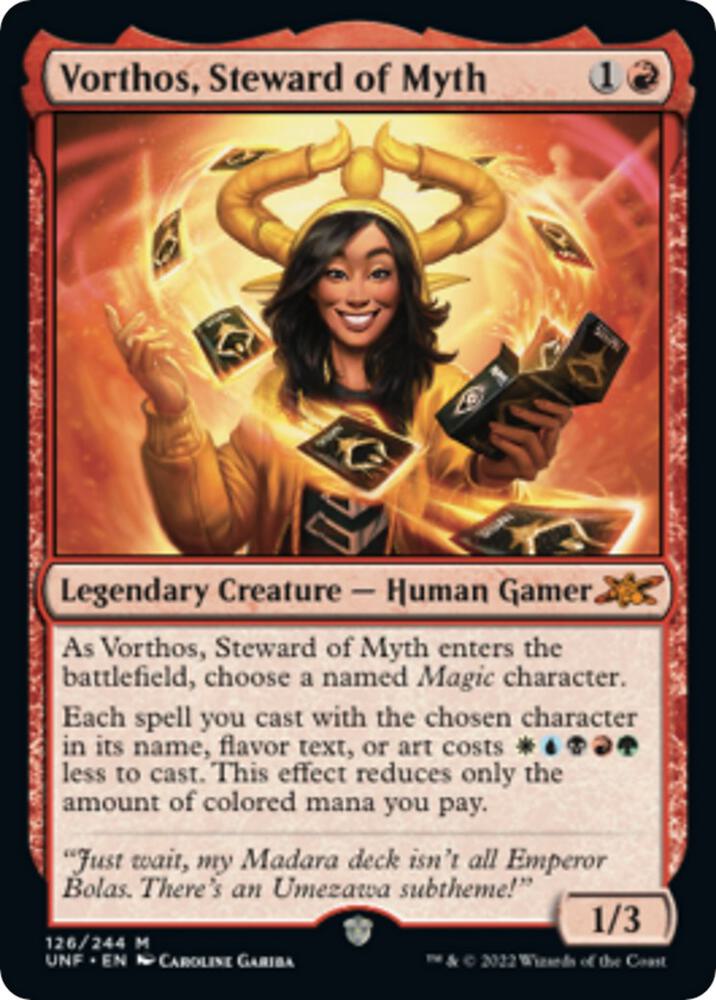 Vorthos, Steward of Myth [Unfinity] 126
