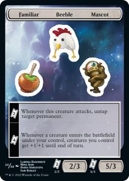 Familiar Beeble Mascot [Unfinity] 24