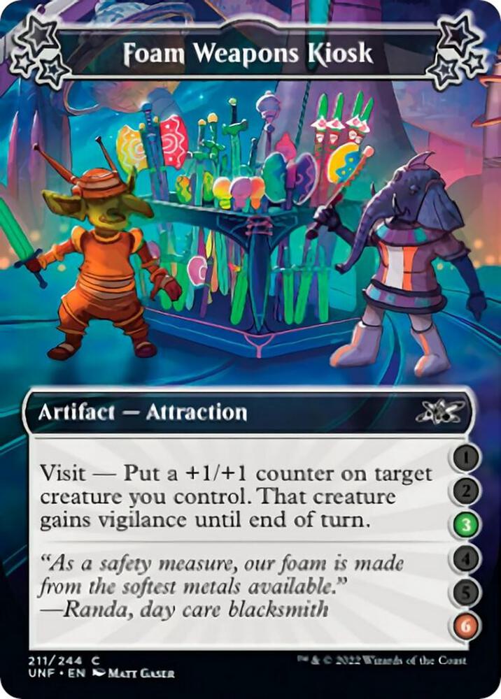 Foam Weapons Kiosk (3-6) [Unfinity] 211
