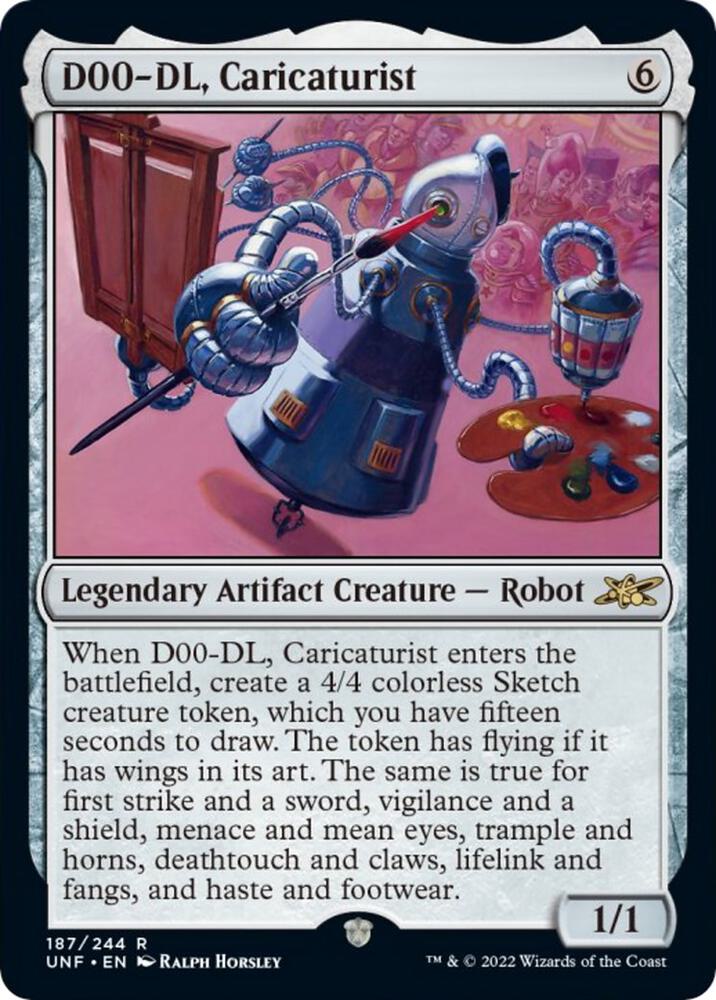 D00-DL, Caricaturist [Unfinity] 187