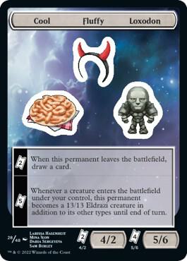 Cool Fluffy Loxodon [Unfinity] 28