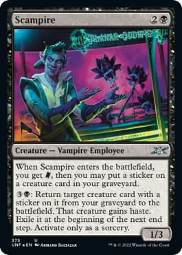 Scampire (Galaxy Foil) [Unfinity] 375