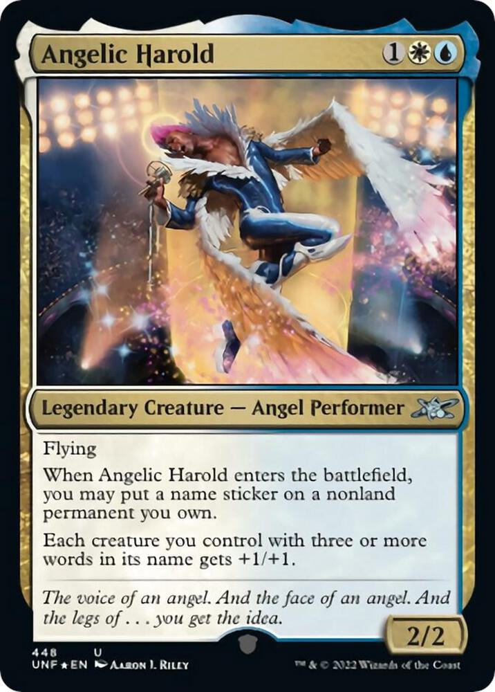 Angelic Harold (Galaxy Foil) [Unfinity] 448