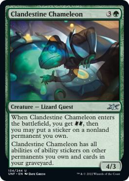 Clandestine Chameleon [Unfinity] 134
