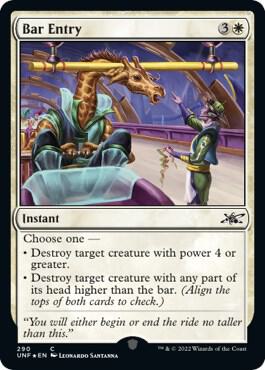 Bar Entry (Galaxy Foil) [Unfinity] 290