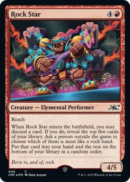 Rock Star (Galaxy Foil) [Unfinity] 408