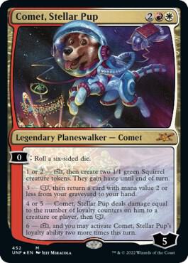 Comet, Stellar Pup (Galaxy Foil) [Unfinity] 452