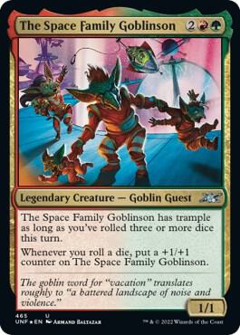 The Space Family Goblinson (Galaxy Foil) [Unfinity] 465