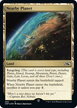 Nearby Planet (Galaxy Foil) [Unfinity] 484