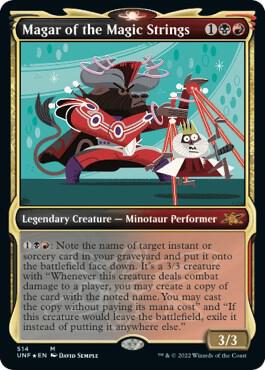 Magar of the Magic Strings (Showcase) (Galaxy Foil) [Unfinity] 514