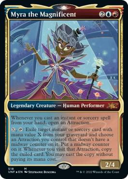 Myra the Magnificent (Showcase) (Galaxy Foil) [Unfinity] 518
