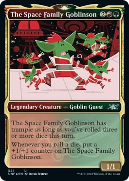 The Space Family Goblinson (Showcase) (Galaxy Foil) [Unfinity] 521