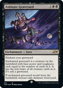 Animate Graveyard (Galaxy Foil) [Unfinity] 351