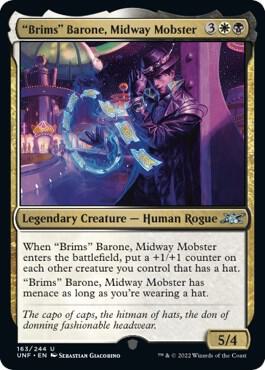 "Brims" Barone, Midway Mobster [Unfinity] 163