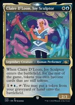 Claire D'Loon, Joy Sculptor (Showcase) [Unfinity] 258
