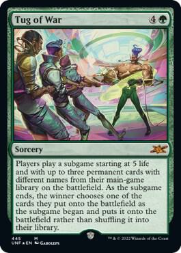 Tug of War (Galaxy Foil) [Unfinity] 445