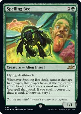 Spelling Bee (Galaxy Foil) [Unfinity] 441