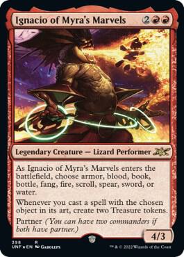 Ignacio of Myra's Marvels (Galaxy Foil) [Unfinity] 398