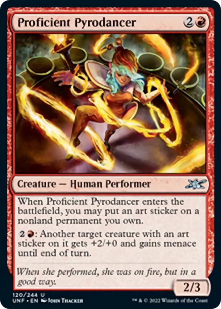 Proficient Pyrodancer [Unfinity] 120