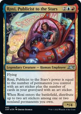 Roxi, Publicist to the Stars (Galaxy Foil) [Unfinity] 463