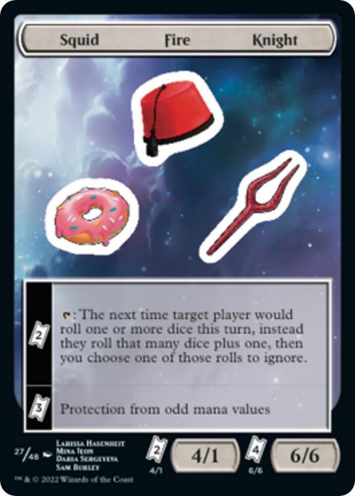 Squid Fire Knight [Unfinity] 27