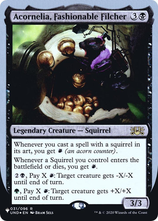 Acornelia, Fashionable Filcher [The List Reprints] 031/096