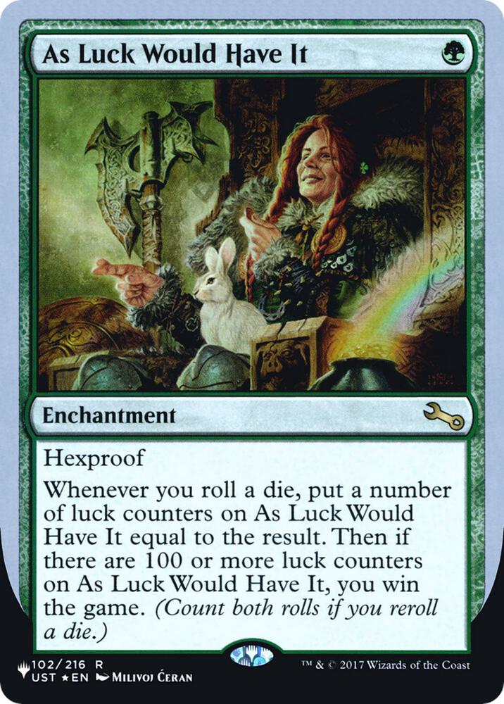 As Luck Would Have It [The List Reprints] 102/216