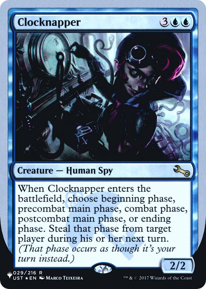 Clocknapper [The List Reprints] 029/216