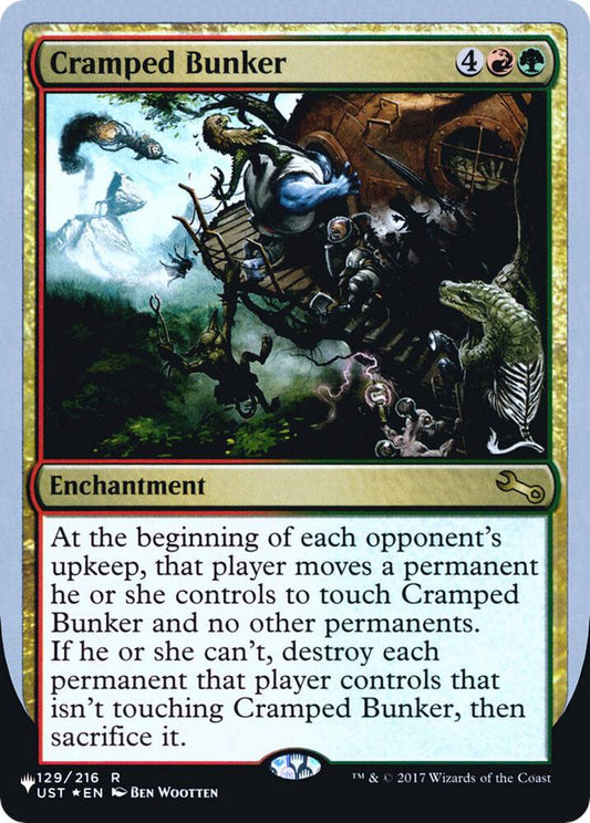 Cramped Bunker [The List Reprints] 129/216