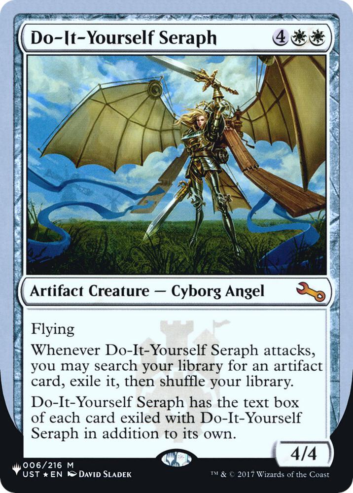 Do-It-Yourself Seraph [The List Reprints] 006/216