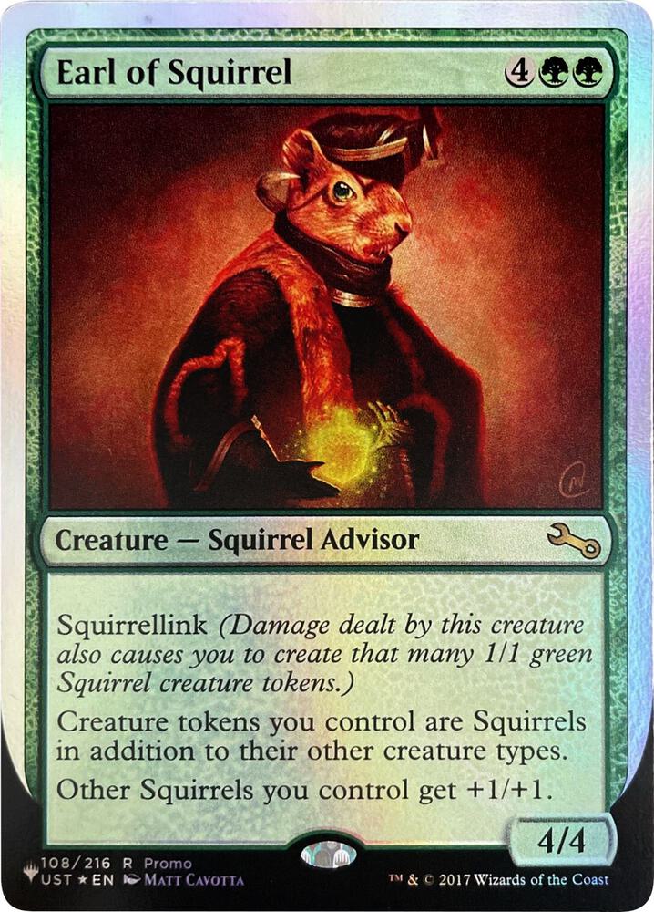 Earl of Squirrel [The List Reprints] 108/216