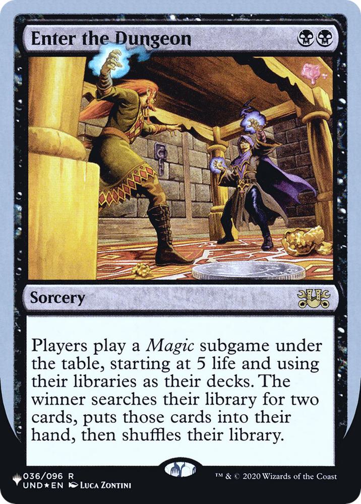 Enter the Dungeon [The List Reprints] 036/096