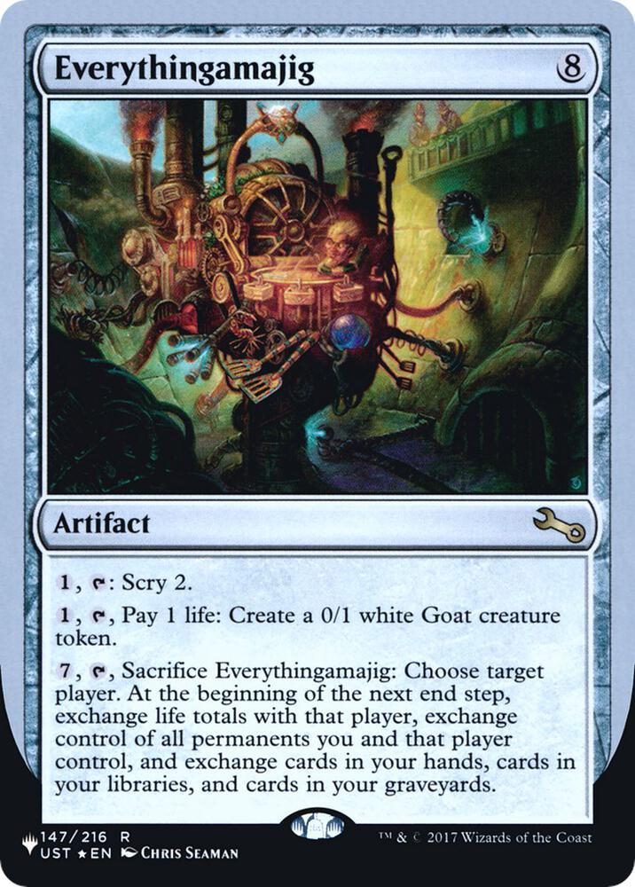 Everythingamajig (F) [The List Reprints] 147/216