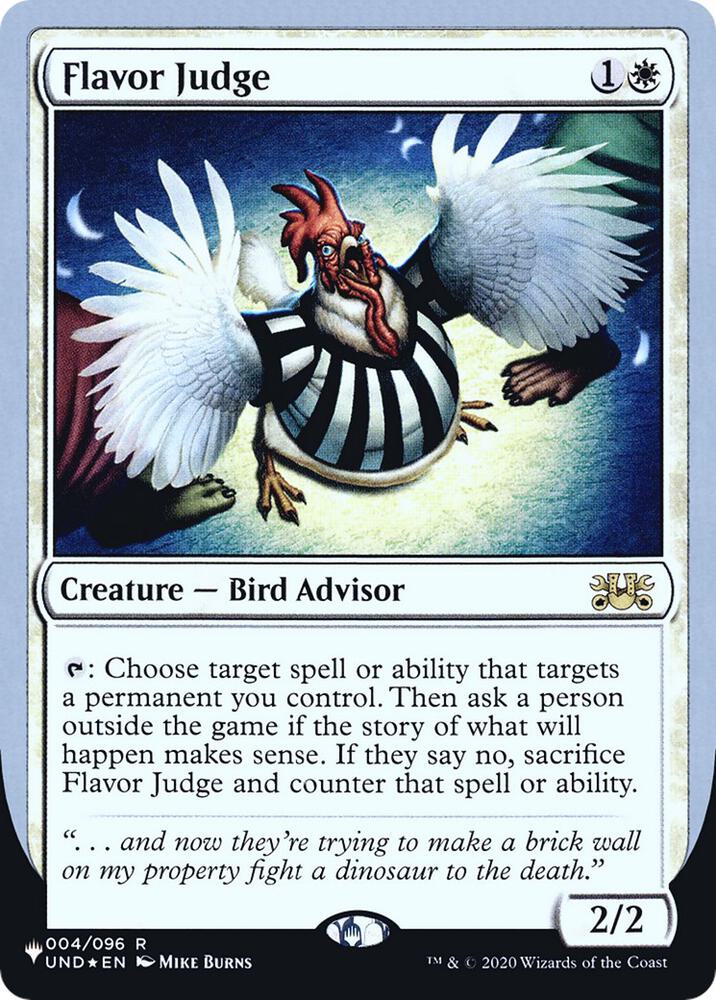 Flavor Judge [The List Reprints] 004/096