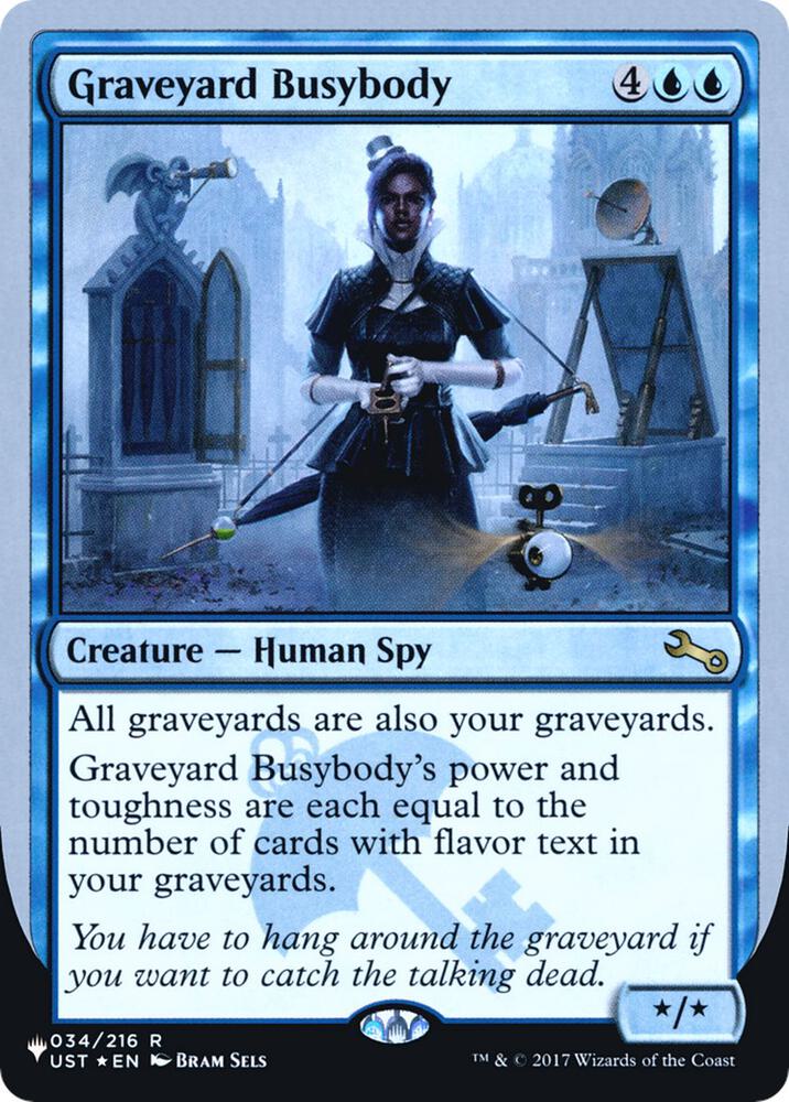Graveyard Busybody [The List Reprints] 034/216