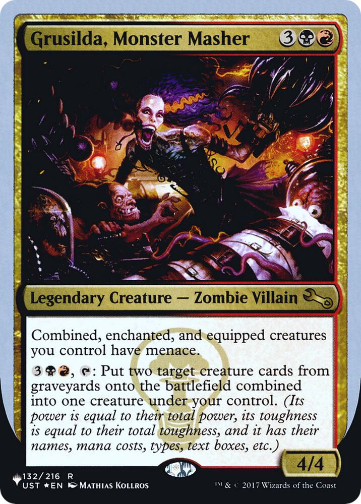 Grusilda, Monster Masher [The List Reprints] 132/216