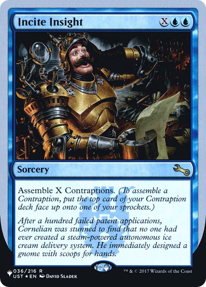 Incite Insight [The List Reprints] 036/216