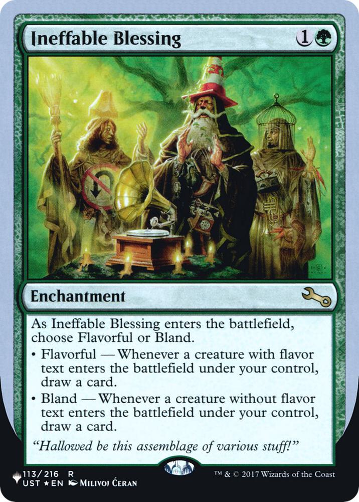 Ineffable Blessing (A) [The List Reprints] 113/216
