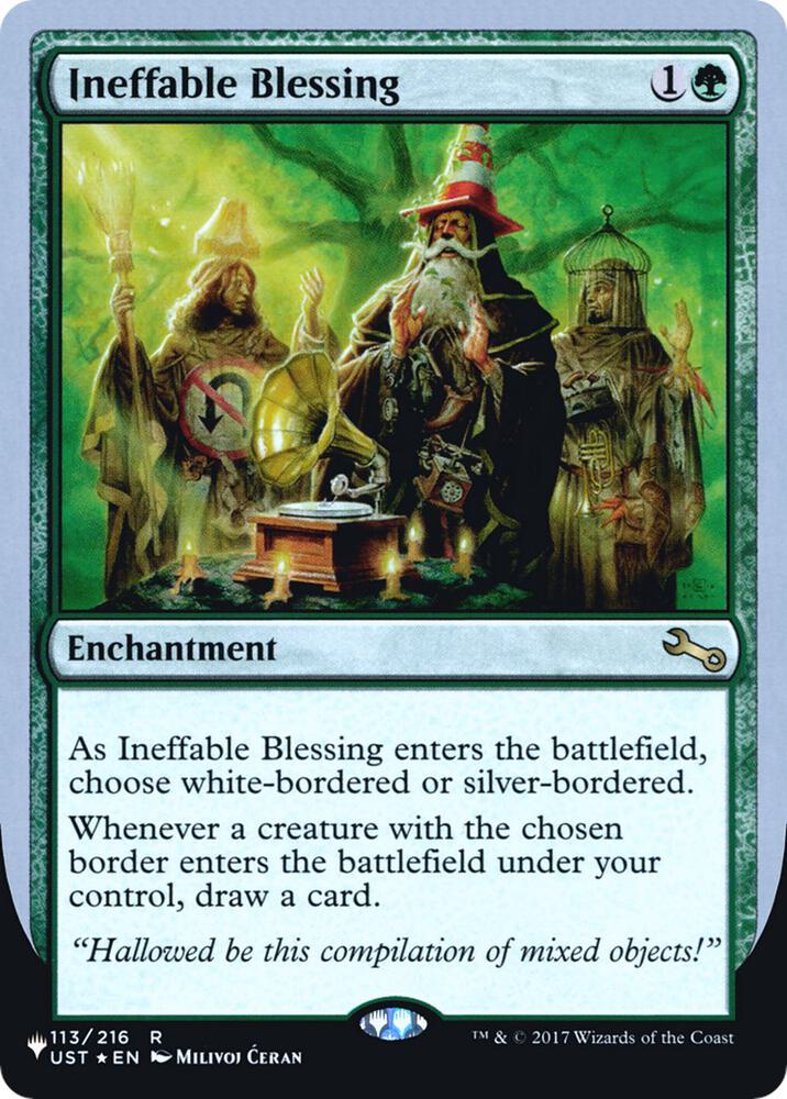 Ineffable Blessing (C) [The List Reprints] 113/216