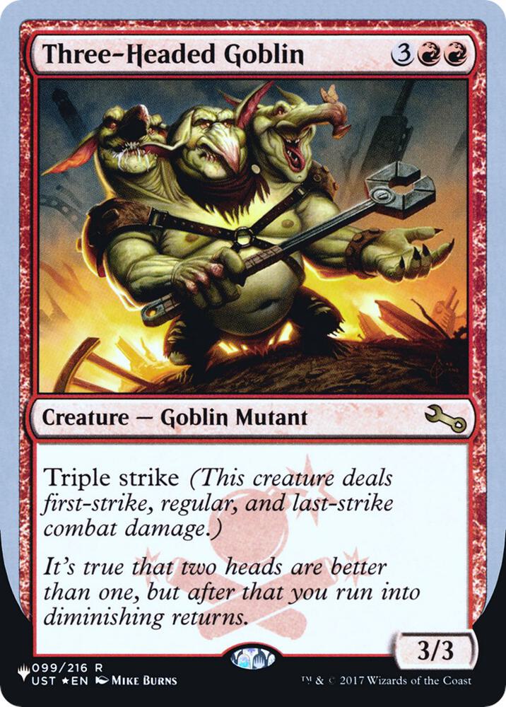 Three-Headed Goblin [The List Reprints] 099/216