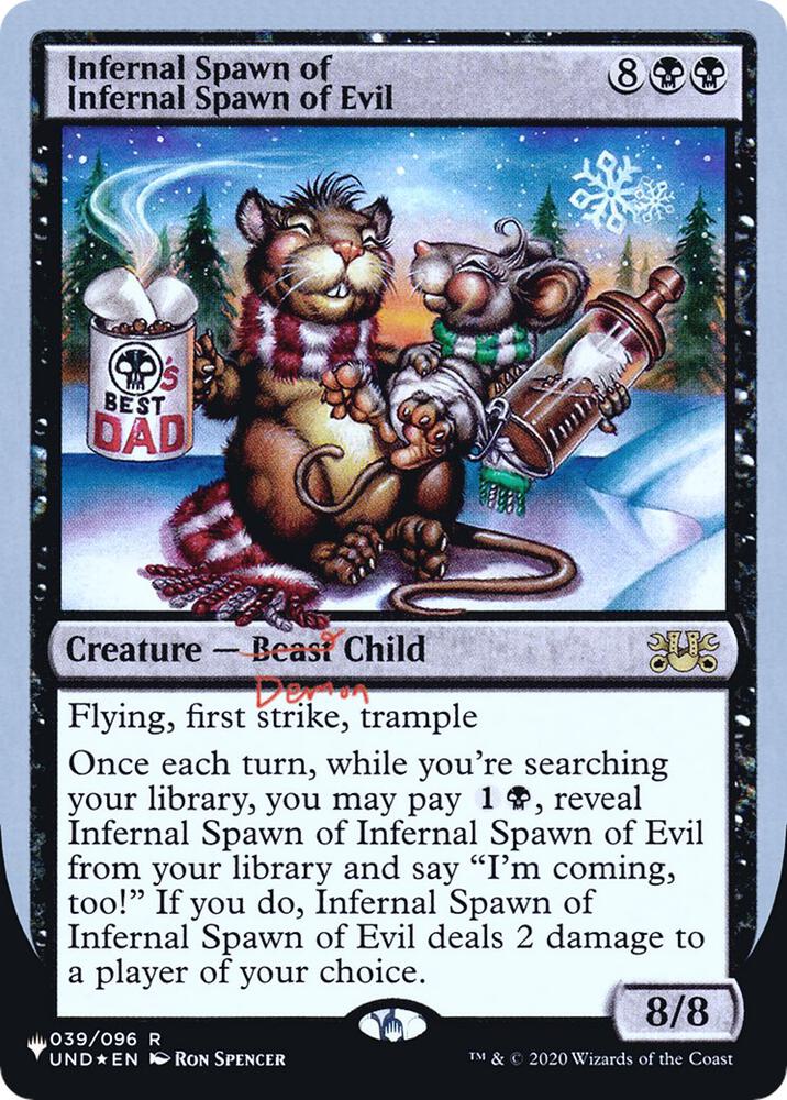 Infernal Spawn of Infernal Spawn of Evil [The List Reprints] 039/096