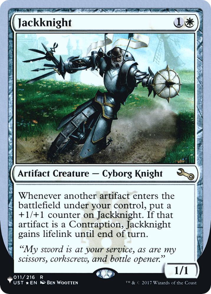 Jackknight [The List Reprints] 011/216