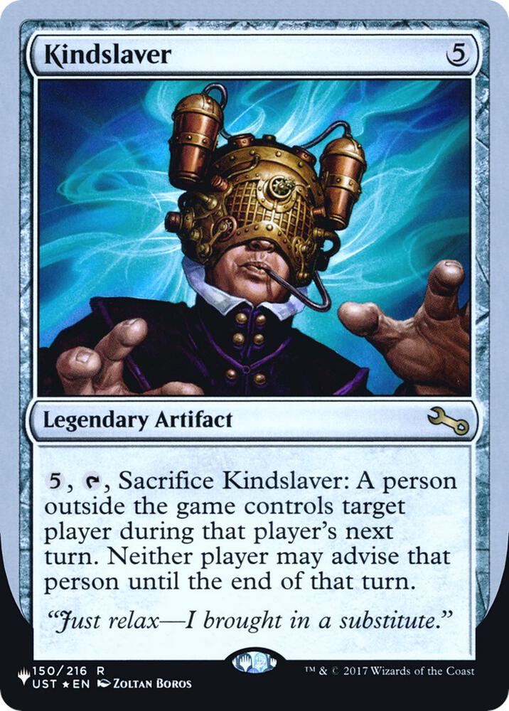 Kindslaver [The List Reprints] 150/216