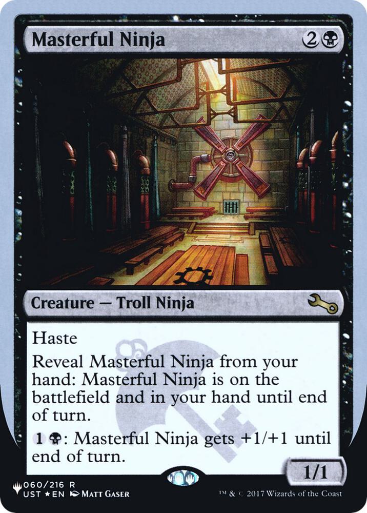 Masterful Ninja [The List Reprints] 060/216