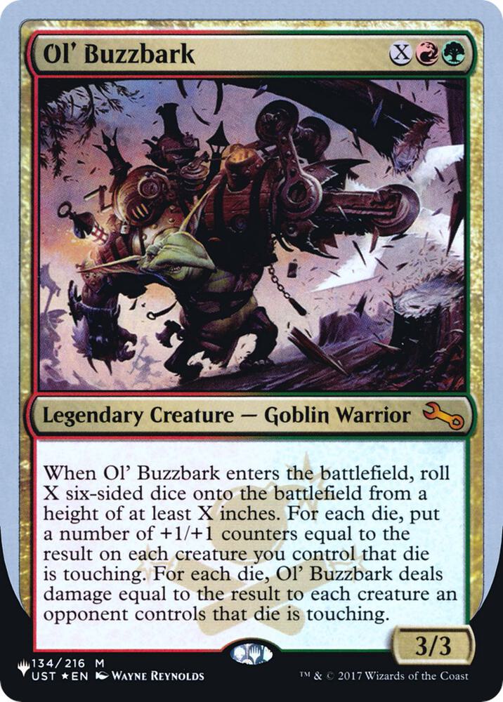 Ol' Buzzbark [The List Reprints] 134/216
