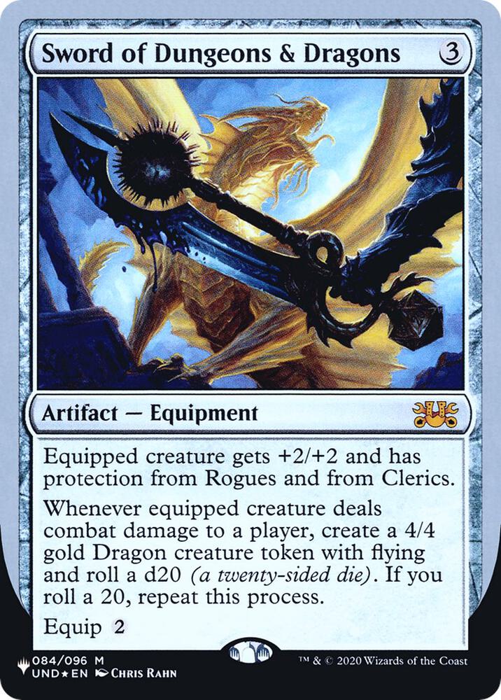 Sword of Dungeons & Dragons [The List Reprints] 084/096
